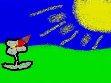 Let's Paint screen shot game playing